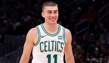 Celtics guard Payton Pritchard, wife Emma, share baby announcement