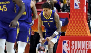 Yaxel Lendeborg, LJ Cryer put on Las Vegas show for Warriors – NBC Sports Bay Area & California