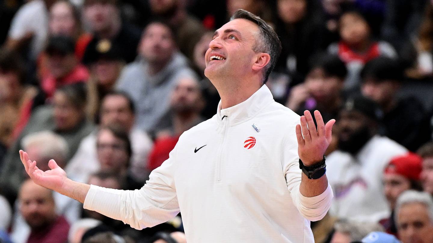 Dec 29, 2024; Toronto Raptors head coach, Darko Rajakovic