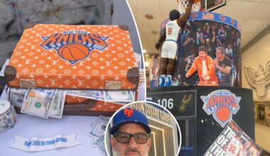 Cake of Knicks' OG Anunoby's tip goes viral & baker tells backstory