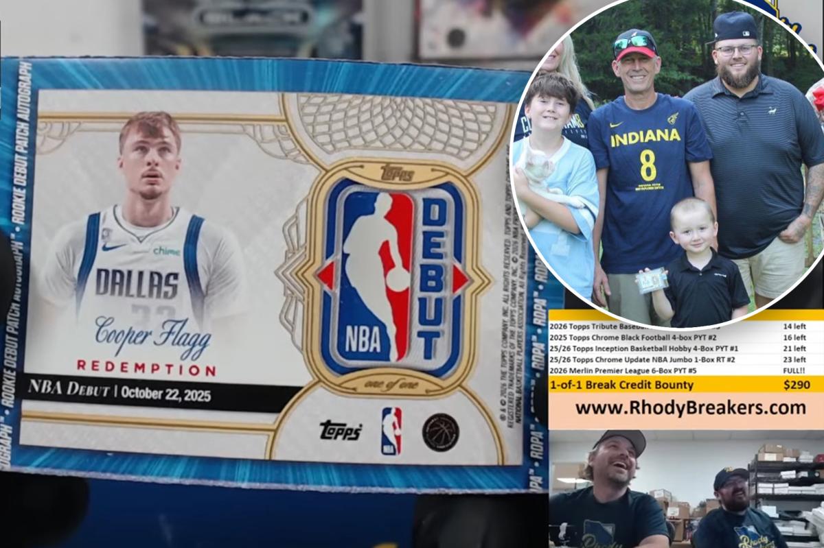Owner of Cooper Flagg NBA Debut Patch card has multimillion-dollar offers