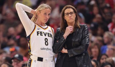 Fever coach Stephanie White defends DiJonai Carrington after flagrant foul ejection on her own player