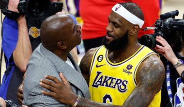 Lakers Legend Magic Johnson Reacts to NBA-LeBron James News