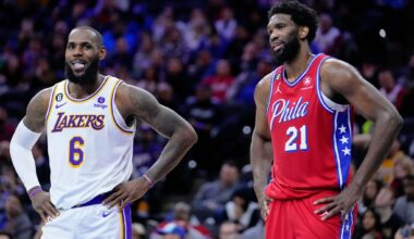 The Knicks will also open their NBA Cup title defense against LeBron James and the 76ers