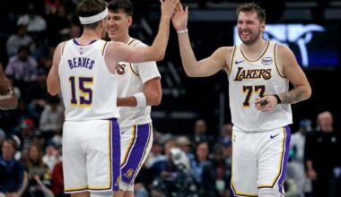 Lakers updated depth chart: 16 players, 15 spots and a squeeze