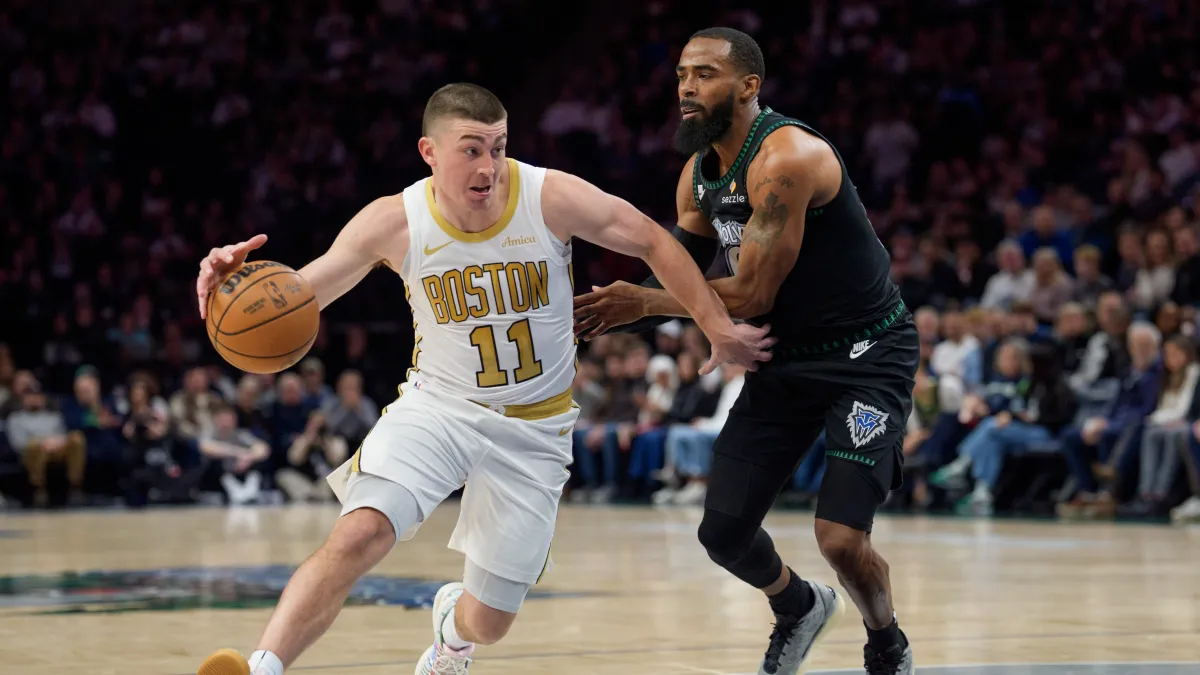 Payton Pritchard admits what he feels about playing with Mike Conley on the Celtics image