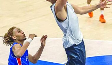 Murray State men’s basketball European Tour; Magnifique ... Coureurs!; Racer men create masterpiece against Team France | Murray State