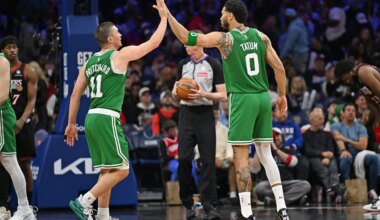 Payton Pritchard, Mike Conley, and a few other Celtics hit LA for golfing, training