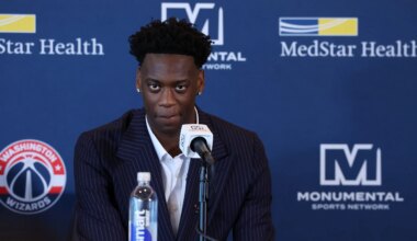 AJ Dybantsa tied for top rookie ranking in NBA 2K27