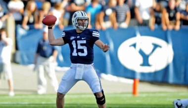 BYU football star Max Hall made it clear what he thought of Utah Utes