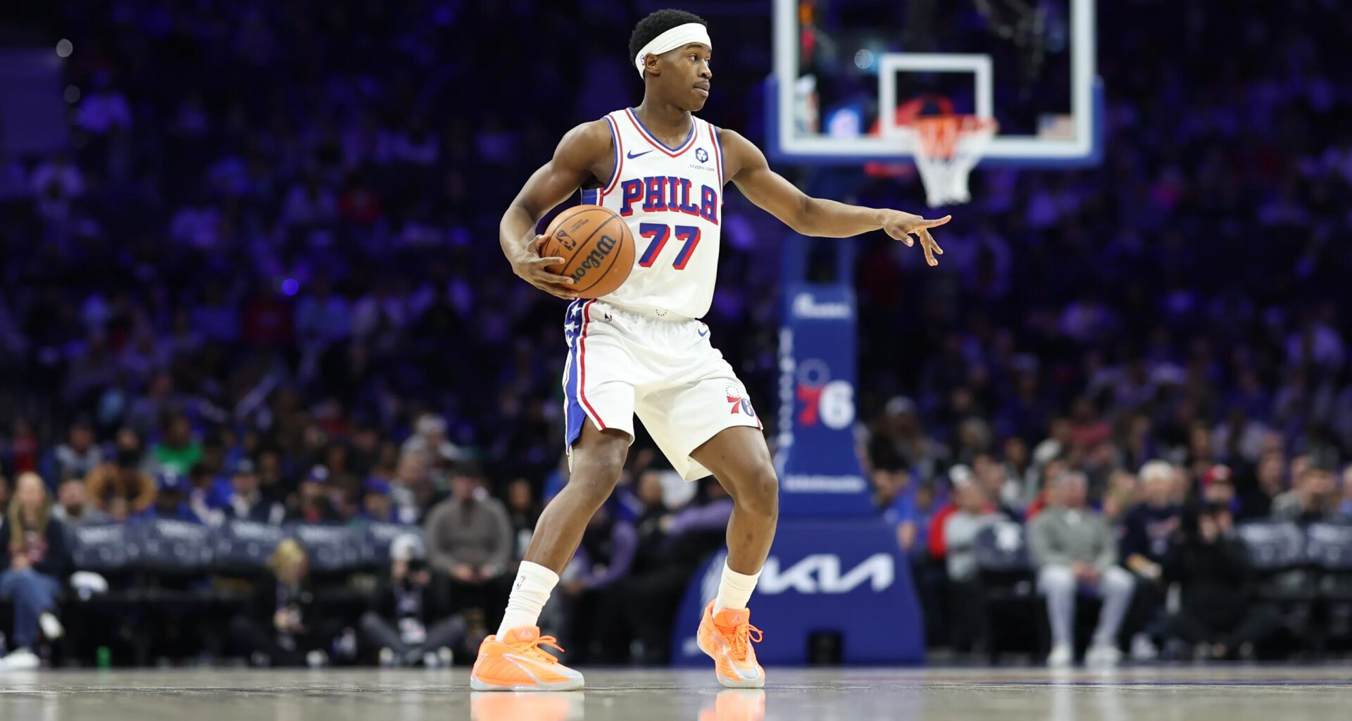 Sixers guard VJ Edgecombe opens up on his development next to stars