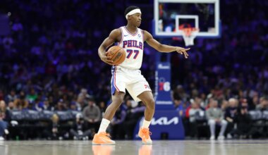 Sixers guard VJ Edgecombe opens up on his development next to stars