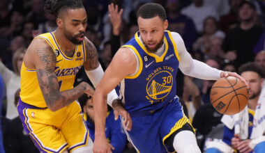NBA: Playoffs-Golden State Warriors at Los Angeles Lakers