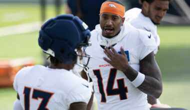 Broncos camp report: Marvin Mims, Jr., Matt Henningsen injured