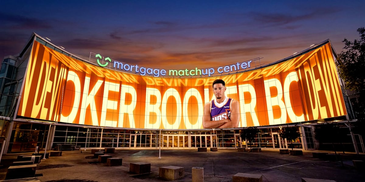 Phoenix Suns unveil plans for new LED display outside Mortgage Matchup Center