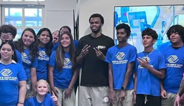 Ebuka Okorie visits fans at WMUR