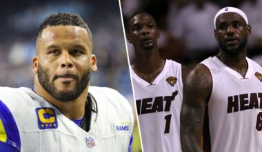 Rams turn Aaron Donald’s return into a savage Miami Heat troll after LeBron James blunder