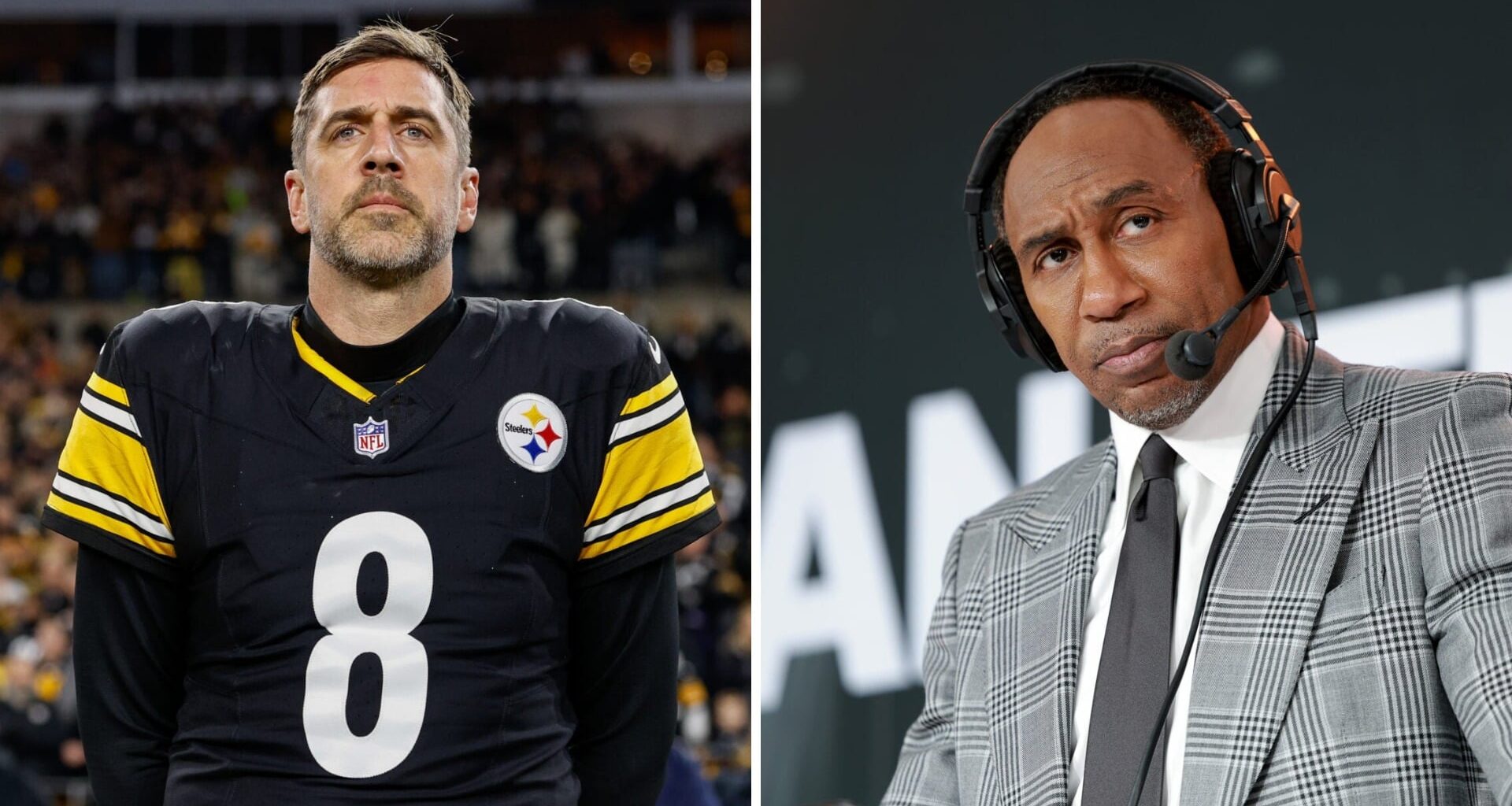 Aaron Rodgers reacts to Stephen A. Smith's apology to Kyrie Irving years after COVID controversy