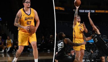 Lakers rookie Robbie Avila considering college return after NCAA rule