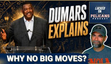 Joe Dumars Explains the Offseason, Why DISCIPLINE is a RISKY Bet For New Orleans Pelicans