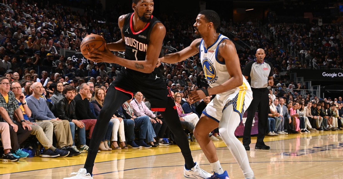 Report: Warriors eyeing another run at Rockets SF Kevin Durant