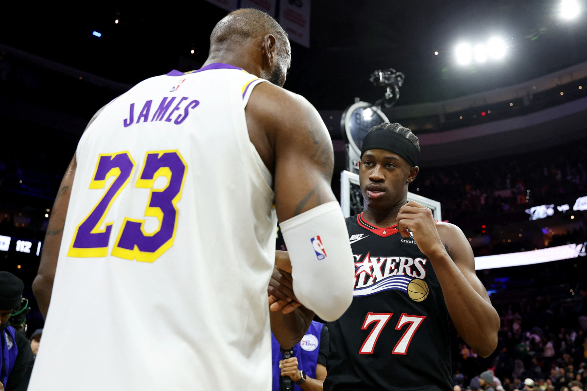 VJ Edgecombe sends strong message to LeBron James after joining 76ers