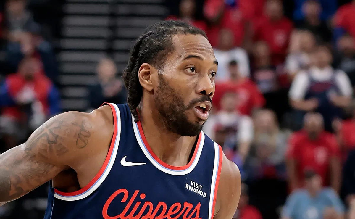Kawhi Leonard during a LA Clippers game.