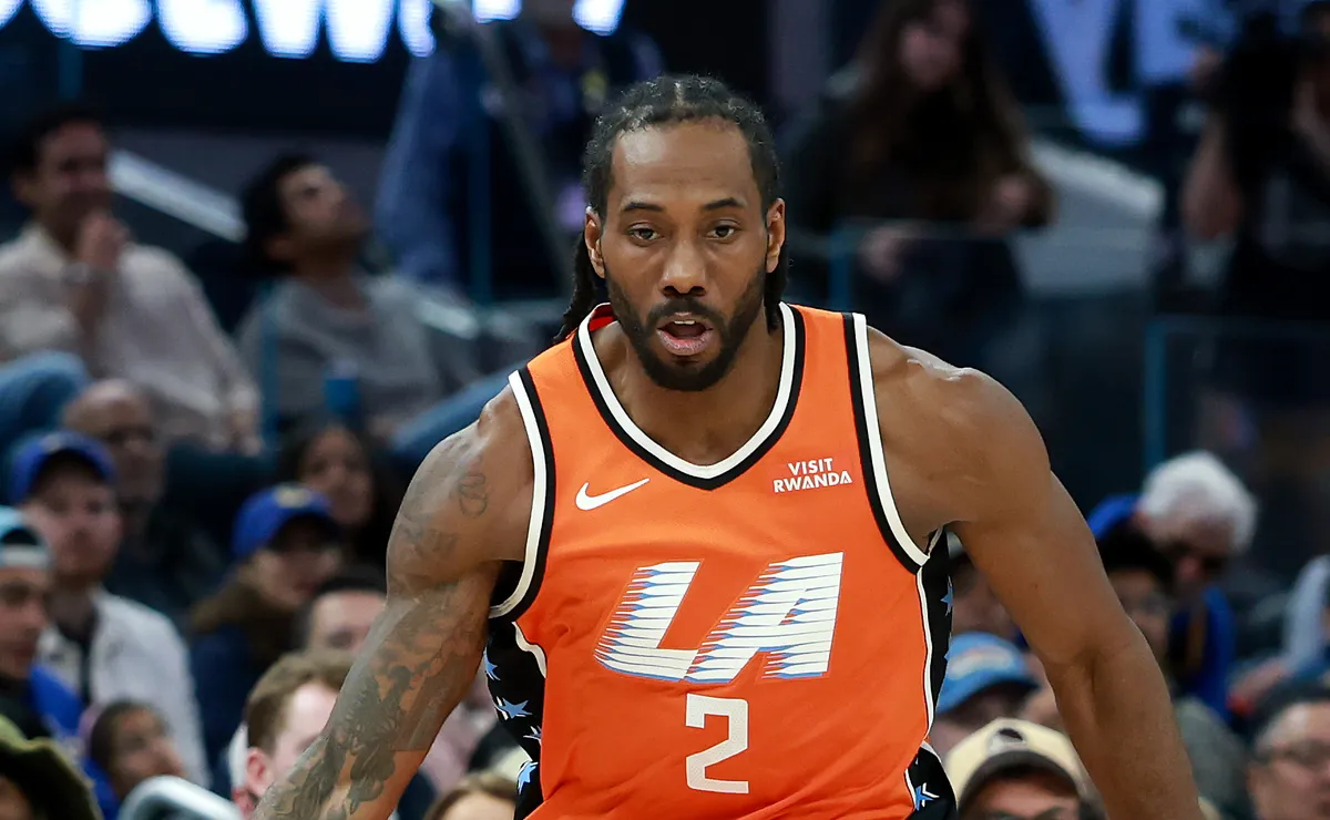 Kawhi Leonard during a LA Clippers game.