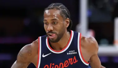 Kawhi Leonard during a LA Clippers match.