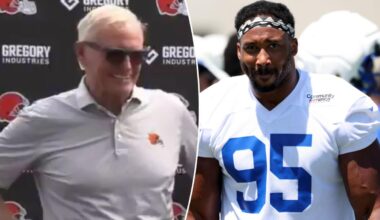 Dad of Browns, Bucks owner Jimmy Haslam comments on offseason trades