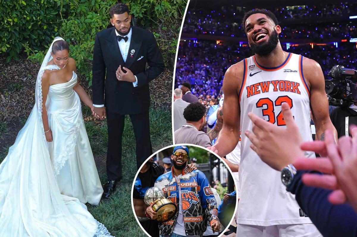 How Knicks’ title run added chaos to Jordyn Woods and Karl-Anthony Towns’ wedding