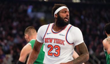 NBA Notebook: Mitchell Robinson's rebounding, Kevin Garnett's jersey, and Russell Westbrook's retirement