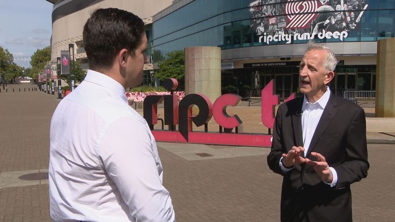 {p}“They're moving forward, slower than we would like, but I think the key point is they're moving forward, and that's progress, and that's good,” Wilson told KATU in an exclusive interview at Moda Center. (KATU){/p}
