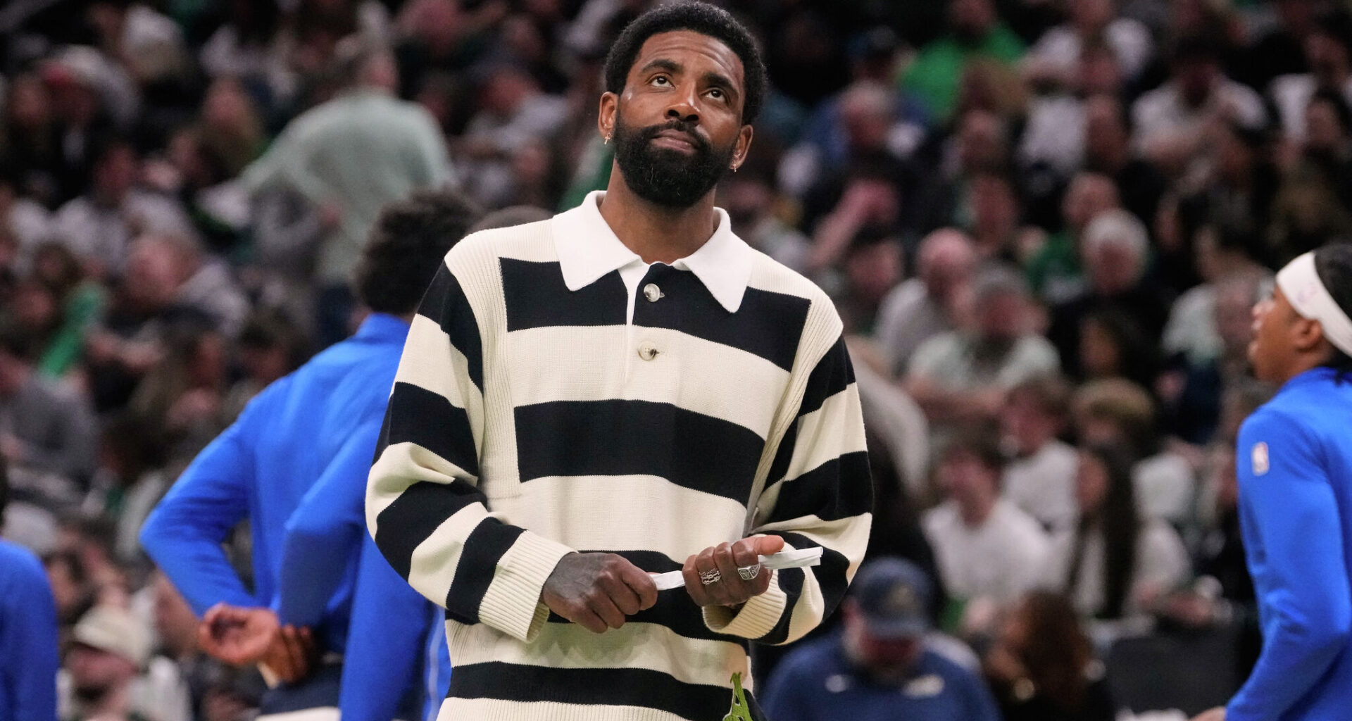 Kyrie Irving, Azeez Al-Shaair talked 'multiple times' in last week