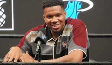 Iguanas have become Giannis Antetokounmpo's 1st opponent in his Miami Heat era