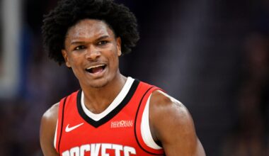 Rockets extend Amen Thompson through 2032