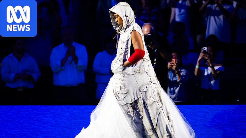 Naomi Osaka pays tribute to NBA great Allen Iverson as she brings style and steel to US Open