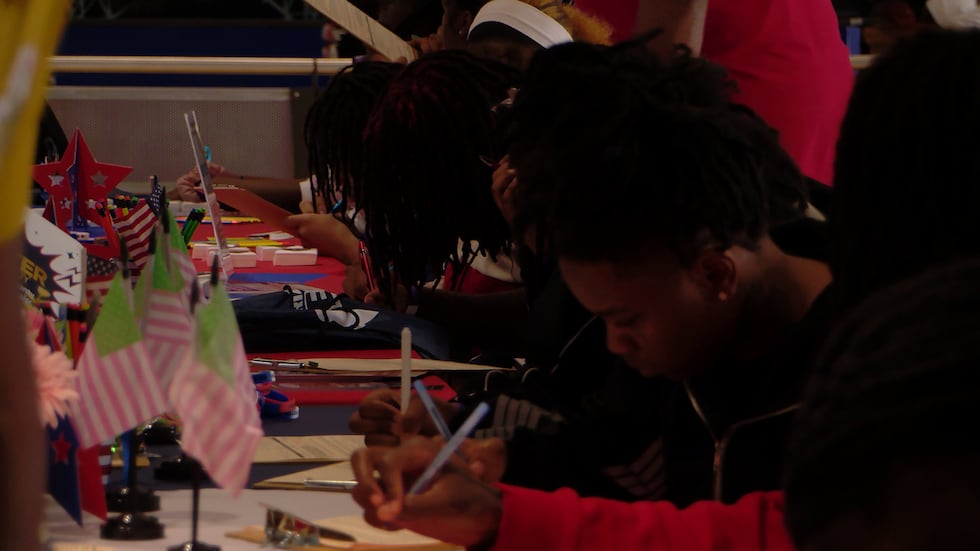 MSCS students took part in a voter education rally for National Voter Registration Day at the...