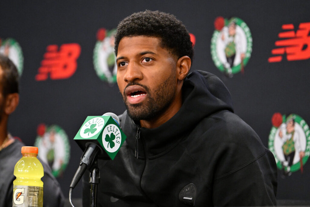 NBA: Boston Celtics-Press Conference