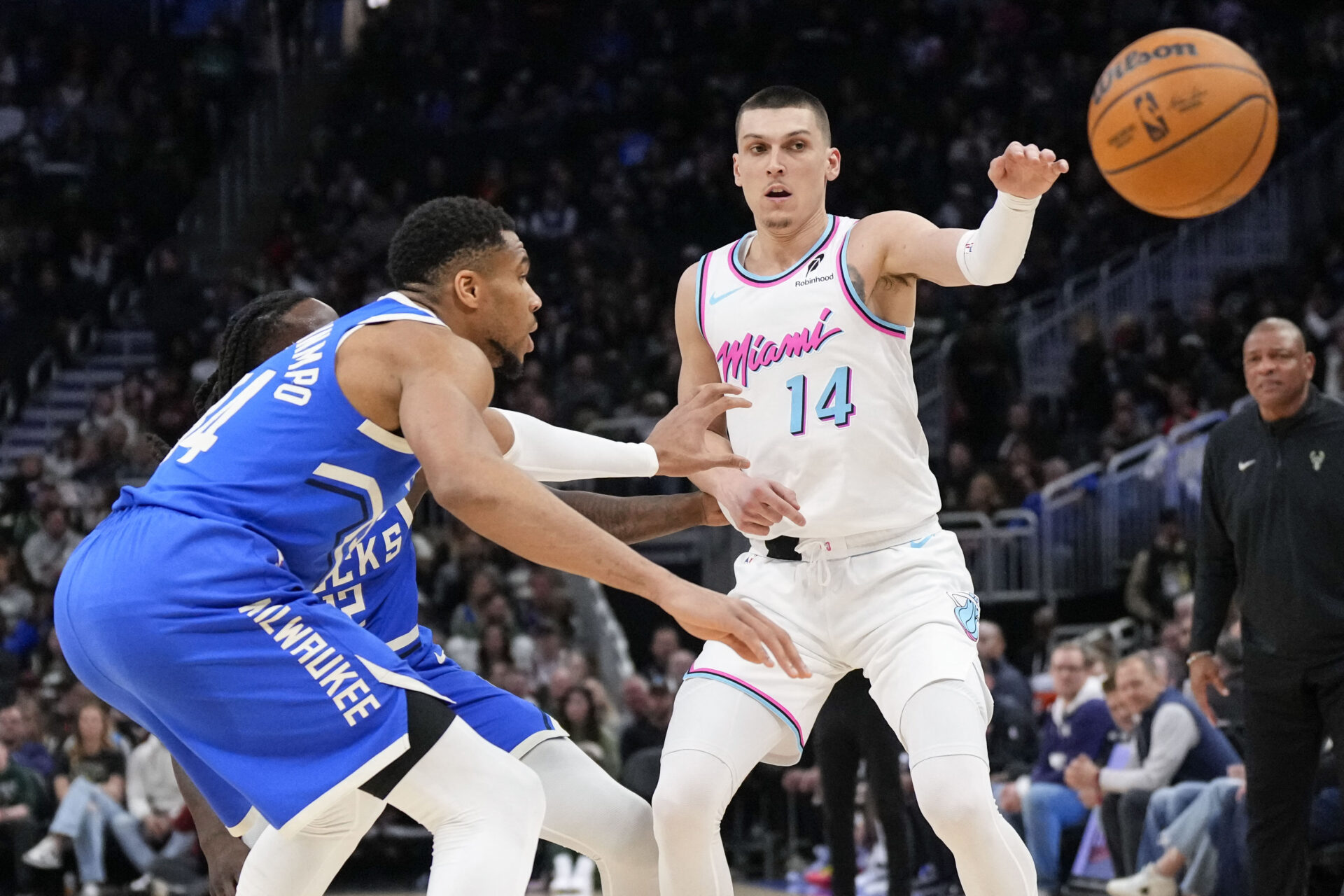 NBA: Miami Heat at Milwaukee Bucks