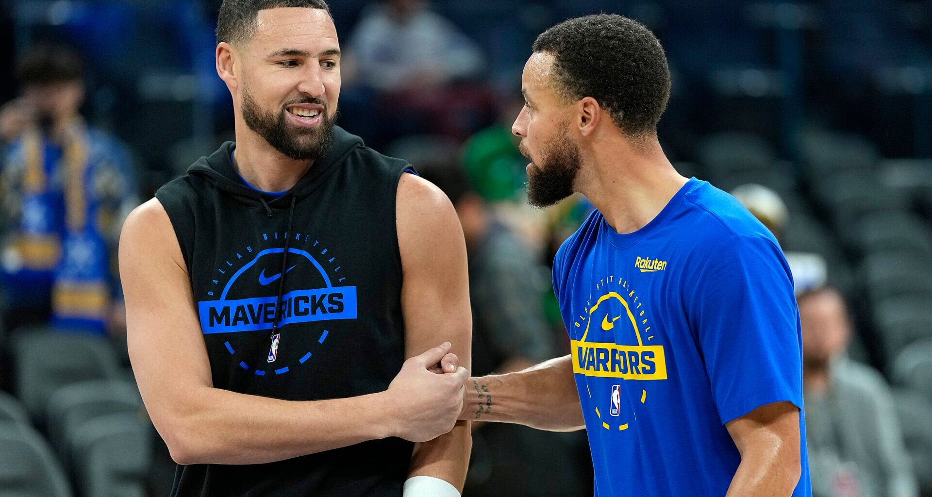Klay Thompson is racing against Stephen Curry to achieve ‘desperate’ goal, says father