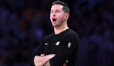 JJ Redick reveals the staggering number of starting lineups the LA Lakers are preparing next season