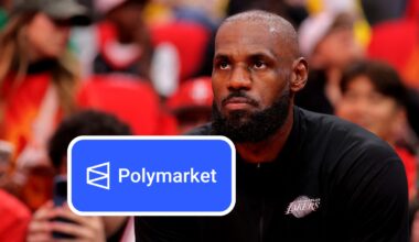 LeBron James announces partnership with Polymarket