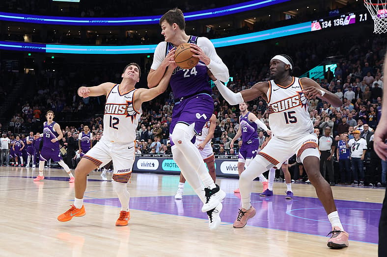 NBA: Phoenix Suns at Utah Jazz