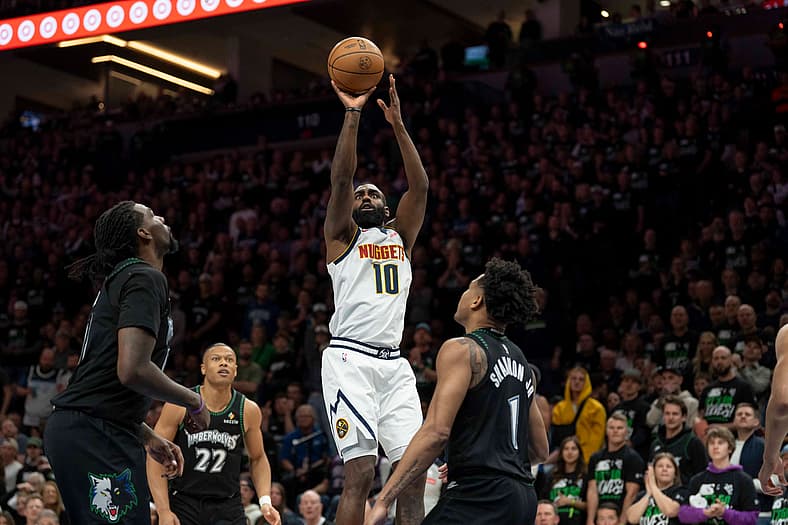 NBA: Playoffs-Denver Nuggets at Minnesota Timberwolves