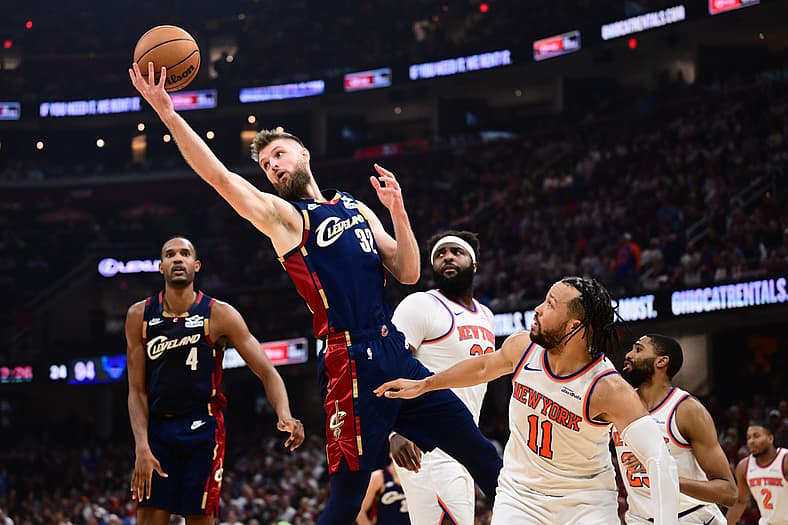 NBA: Playoffs-New York Knicks at Cleveland Cavaliers