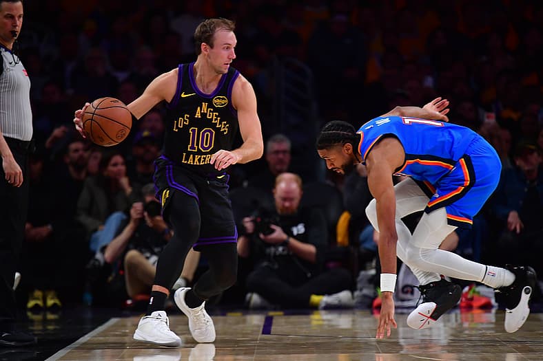 NBA: Playoffs-Oklahoma City Thunder at Los Angeles Lakers