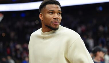 Giannis Antetokounmpo hides from iguana at Miami home: ‘I’m scared’