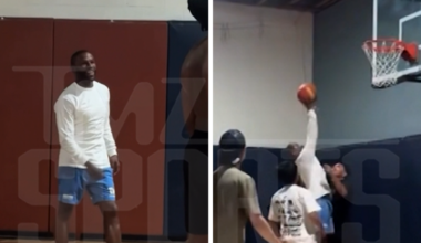 Floyd Mayweather Plays Pickup Basketball At 4 AM In Las Vegas