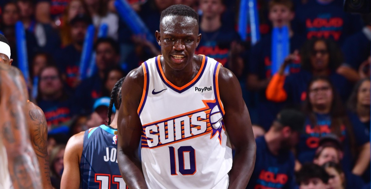 Devin Booker with high praise for Khaman Maluach